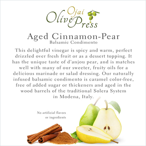 Aged Cinnamon Pear Balsamic