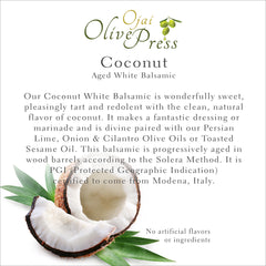 Aged Coconut White Balsamic