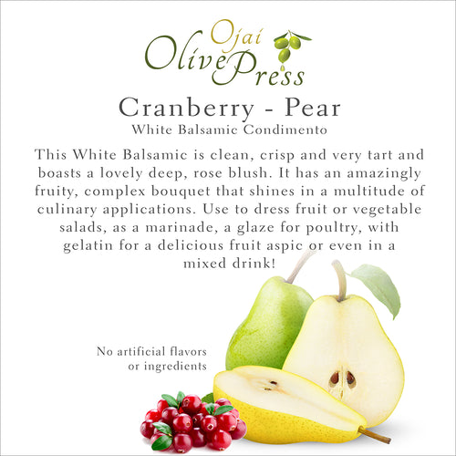 Aged Cranberry Pear White Balsamic