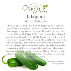 Aged Jalapeno White Balsamic