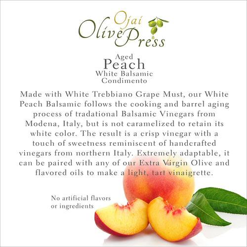 Aged Peach White Balsamic