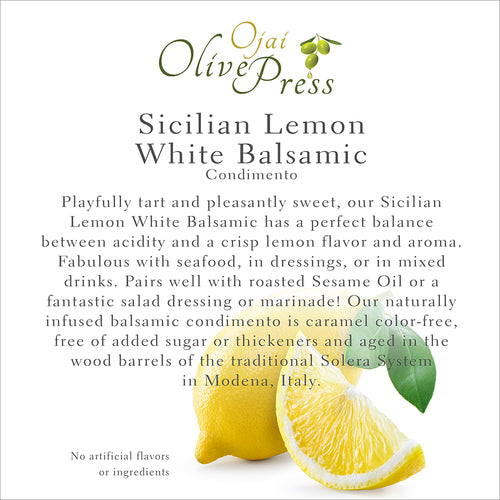 Aged Sicilian Lemon White Balsamic