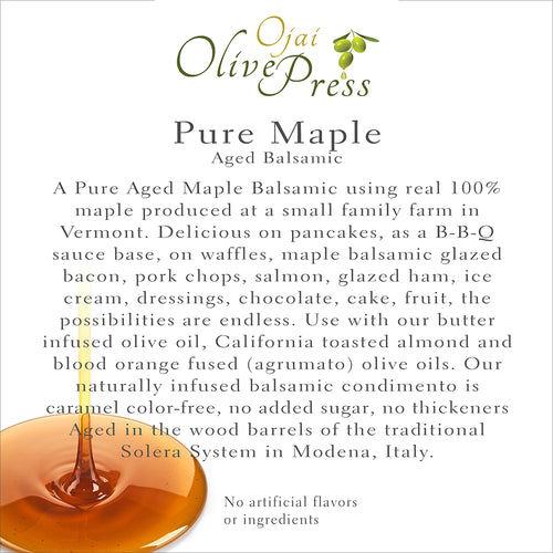 Aged Vermont Maple Balsamic