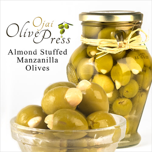 Olives - Almond Stuffed Manzanilla Olives