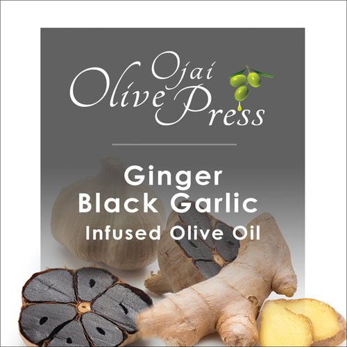 Black Garlic and Ginger Infused Olive Oil