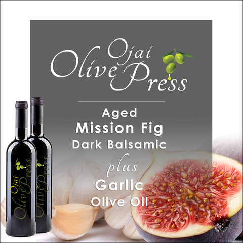 Peach Balsamic Vinegar and Tuscan Herb Olive Oil