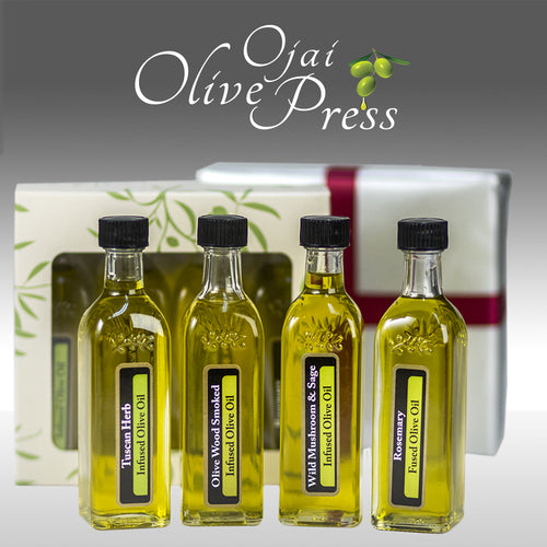 Flavored Olive Oils - Savory & Herb - Set of 4