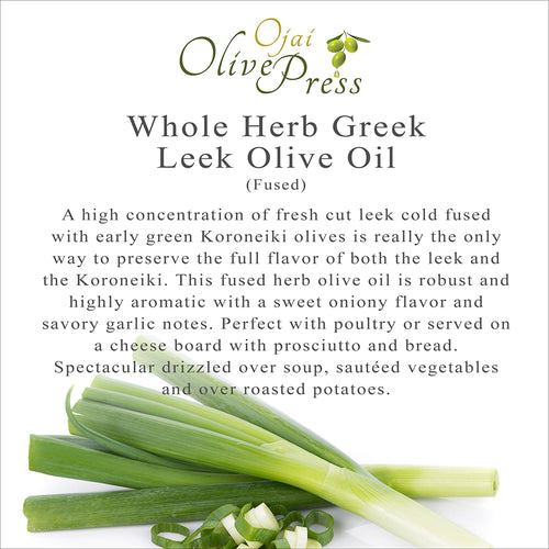 Greek Leek Fused Olive Oil