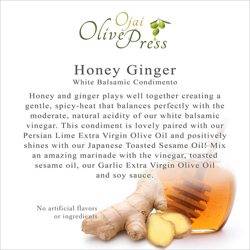 Honey Ginger White Balsamic 