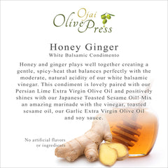 Honey Ginger White Balsamic 