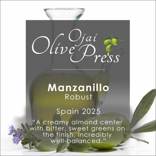 Manzanillo Ultra Premium Extra Virgin Olive Oil, Robust Intensity, 664 ppm