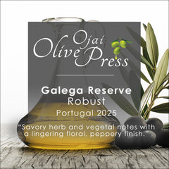 Galega Reserve, Premium Extra Virgin Olive Oil, Robust Intensity, 452.5ppm