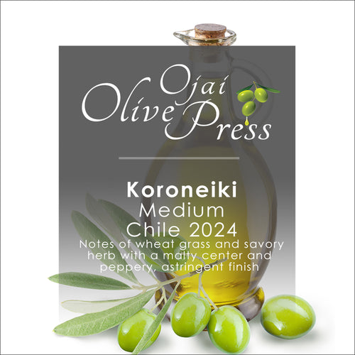 Koroneiki Premium Extra Virgin Olive Oil, Mild Intensity