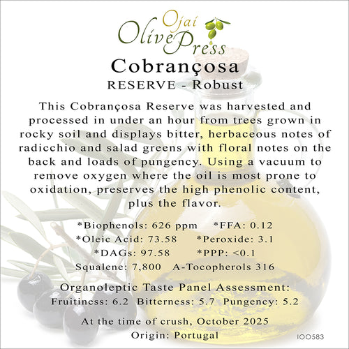 Cobrancosa Reserve Robust Intensity, 626ppm