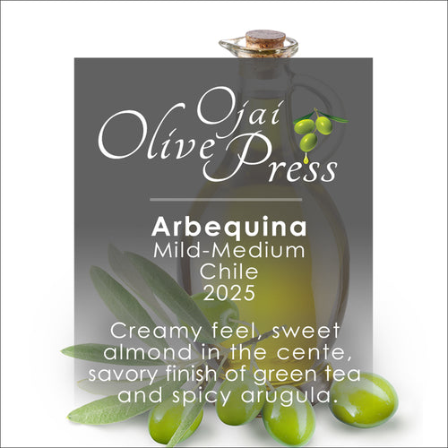 Arbequina Premium Extra Virgin Olive Oil, Mild-Medium Intensity
