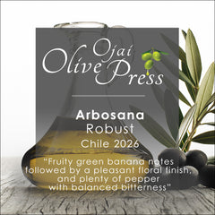 Arbosana Ultra Premium Extra Virgin Olive Oil, Robust Intensity, 473ppm