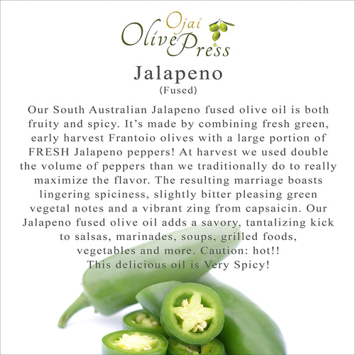 Jalapeño Fused (Agrumato) Olive Oil