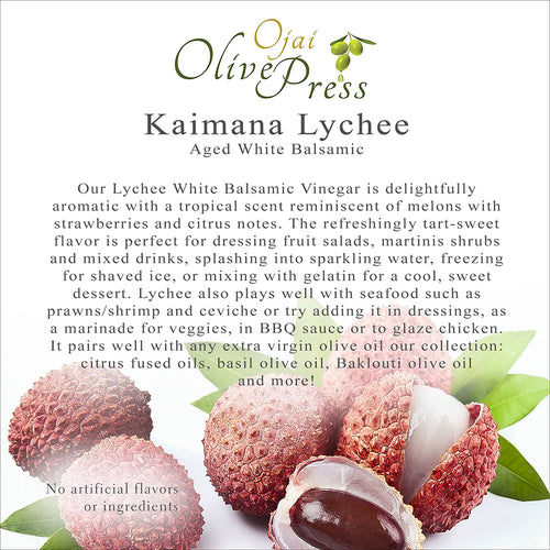 Kaimana Lychee White Balsamic