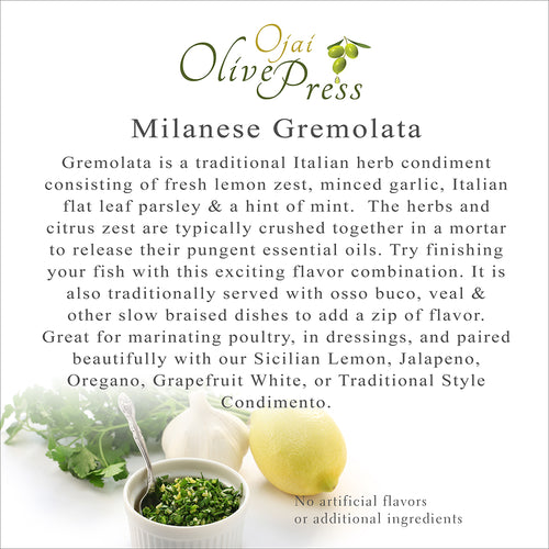 Milanese Gremolata Infused Olive Oil