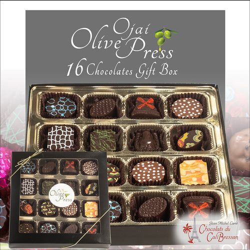 Gift Box of 16 Assorted Artisan Chocolates