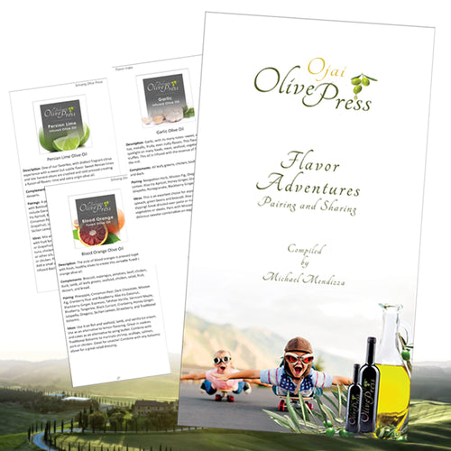 Ojai Olive Press Flavor Adventures Pairing and Sharing Book