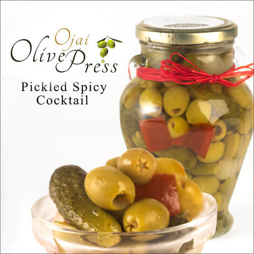 Olives - Pickled Spicy Cocktail Mix