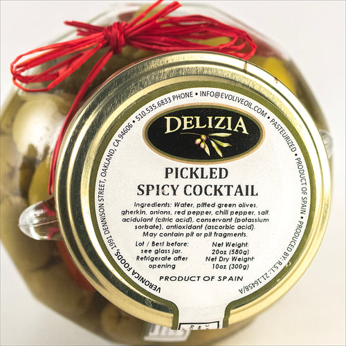 Olives - Pickled Spicy Cocktail Mix