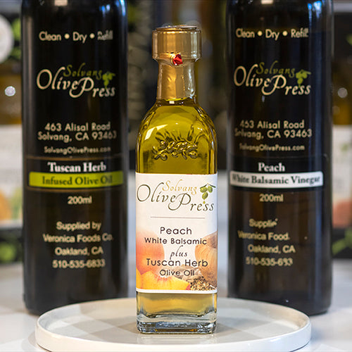 Peach Balsamic plus Tuscan Herb Olive Oil 60 ML