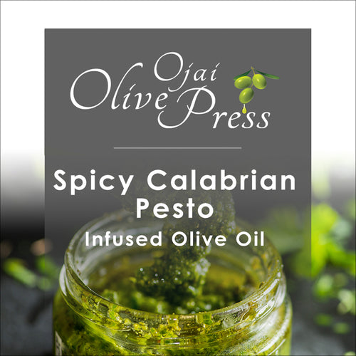 Spicy Calabrian Pesto Infused Olive Oil