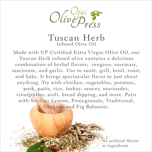 Tuscan Herb Infused Olive Oil