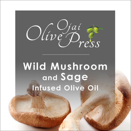 Wild Mushroom and Sage Infused Olive Oil