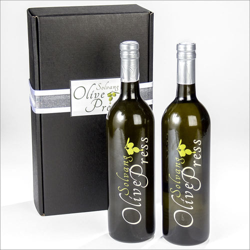 Gift Set of Two Medium Bottles (Olive Oil and Balsamic Pairings)