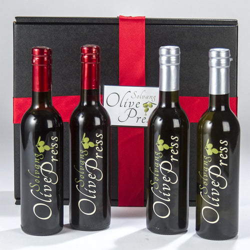 Gift Set of Four Medium Bottles (Olive Oil and Balsamic Pairings)